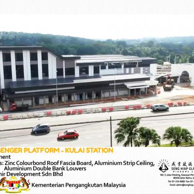 KTMB PASSENGER PLATFORM- KULAI STATION