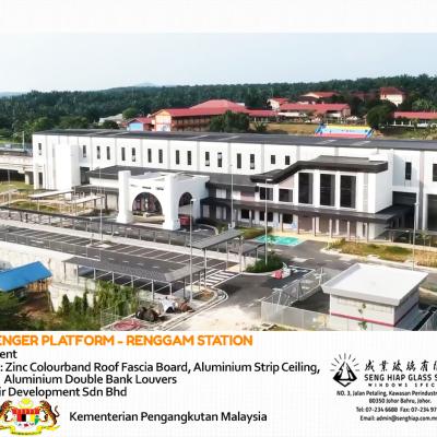 KTMB PASSENGER PLATFORM- RENGGAM STATION