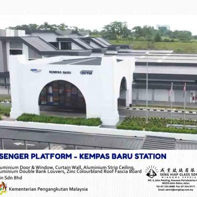 KTMB PASSENGER PLATFORM- KEMPAS BARU STATION