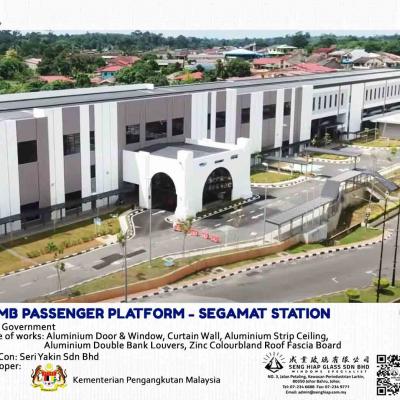 KTMB PASSENGER PLATFORM- SEGAMAT STATION